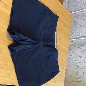 J. Crew Navy Cotton Chino Shorts